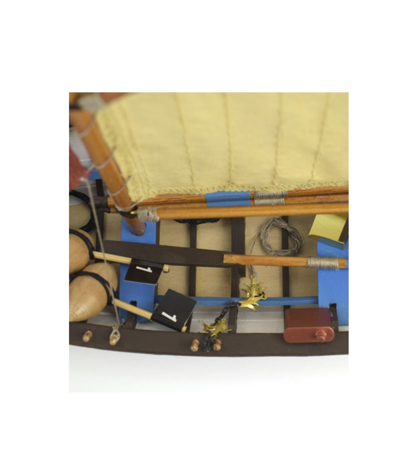 Doris Saint-Malo. 1:20 Wooden Model Fishing Boat Kit