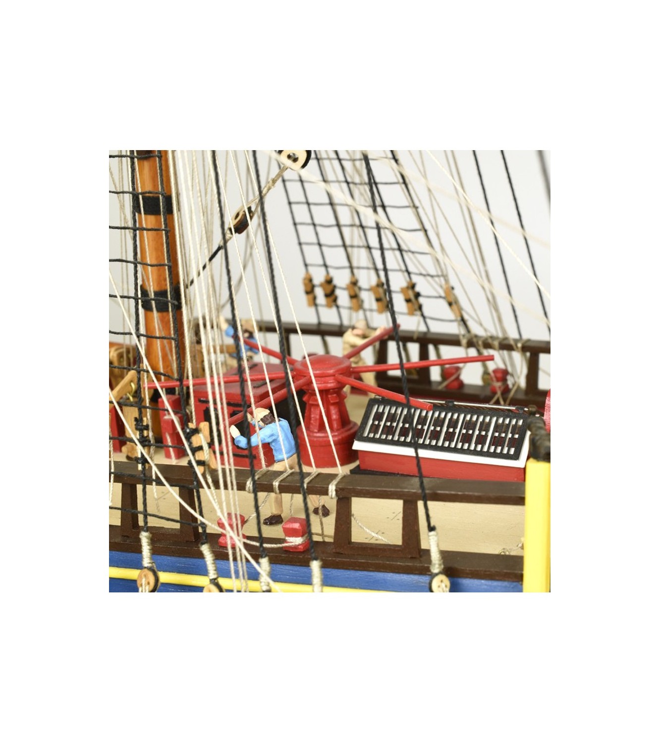 Vessel HMS Endeavour. 1:65 Wooden Model Ship Kit