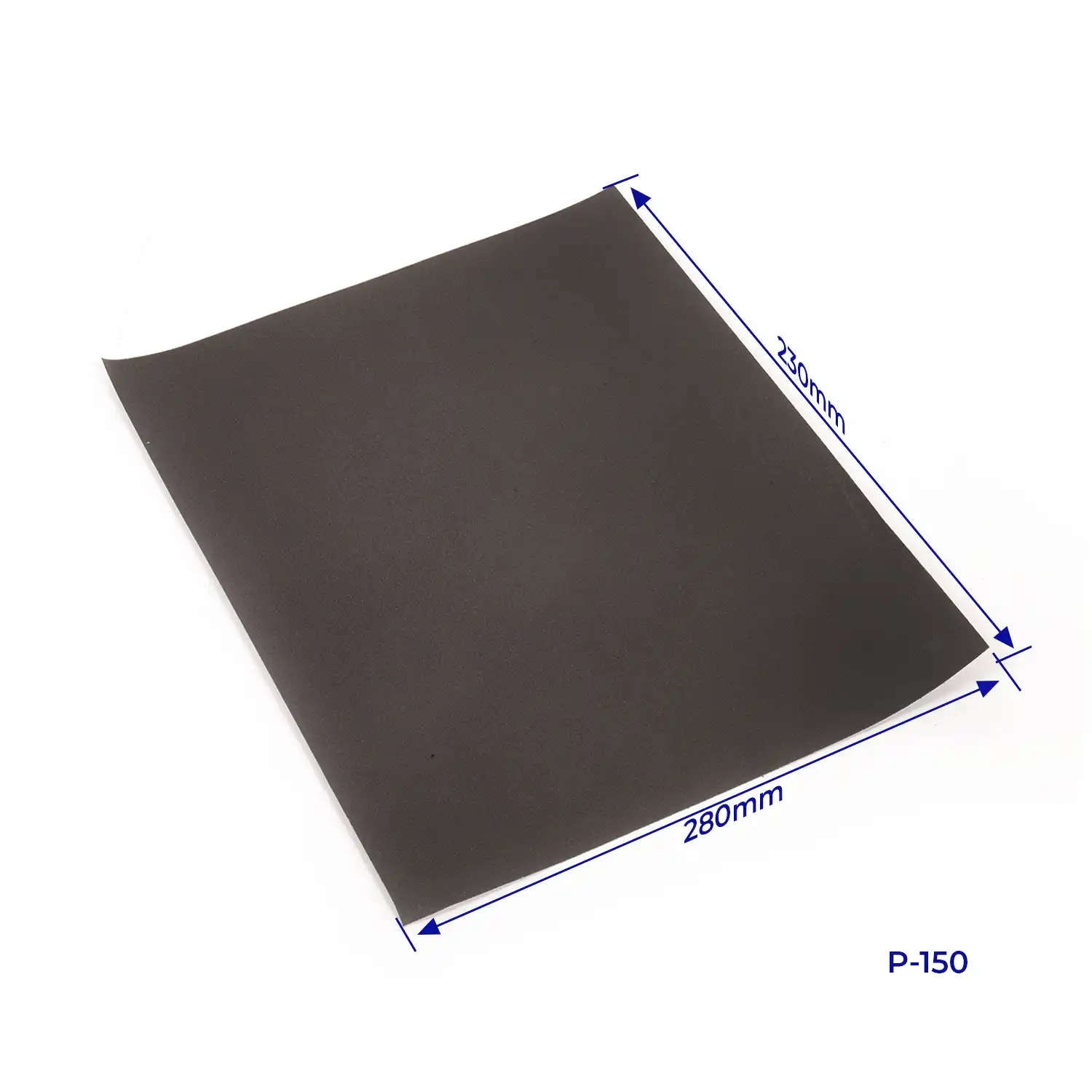 Pack of 3 Medium Grit Sandpaper P-150