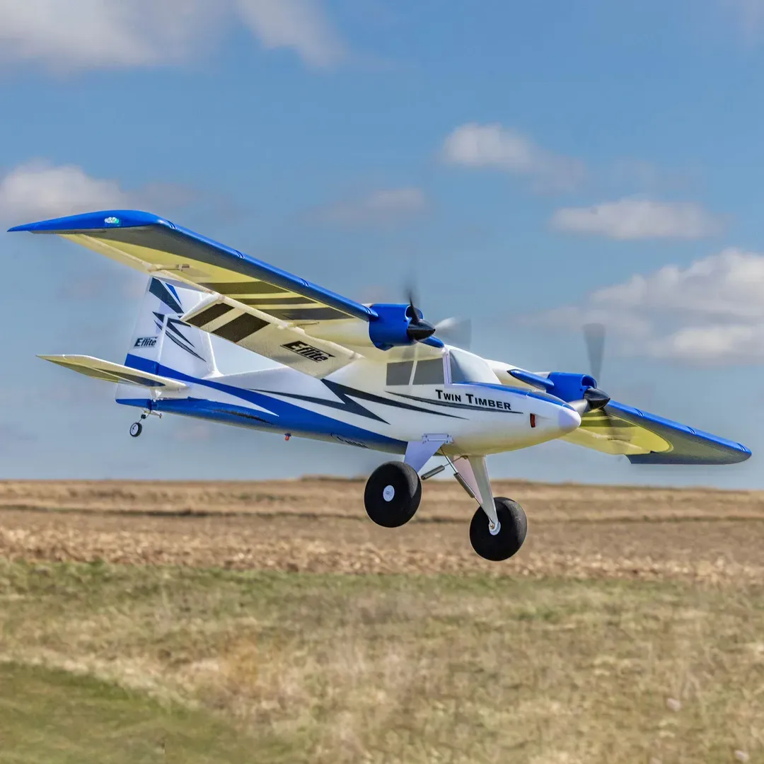 E-flite Twin Timber 1.6m PNP Electric RC Airplane (EFL23875)