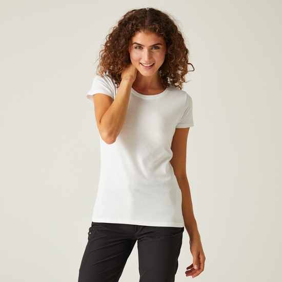 Women's Carlie Coolweave T-Shirt | White
