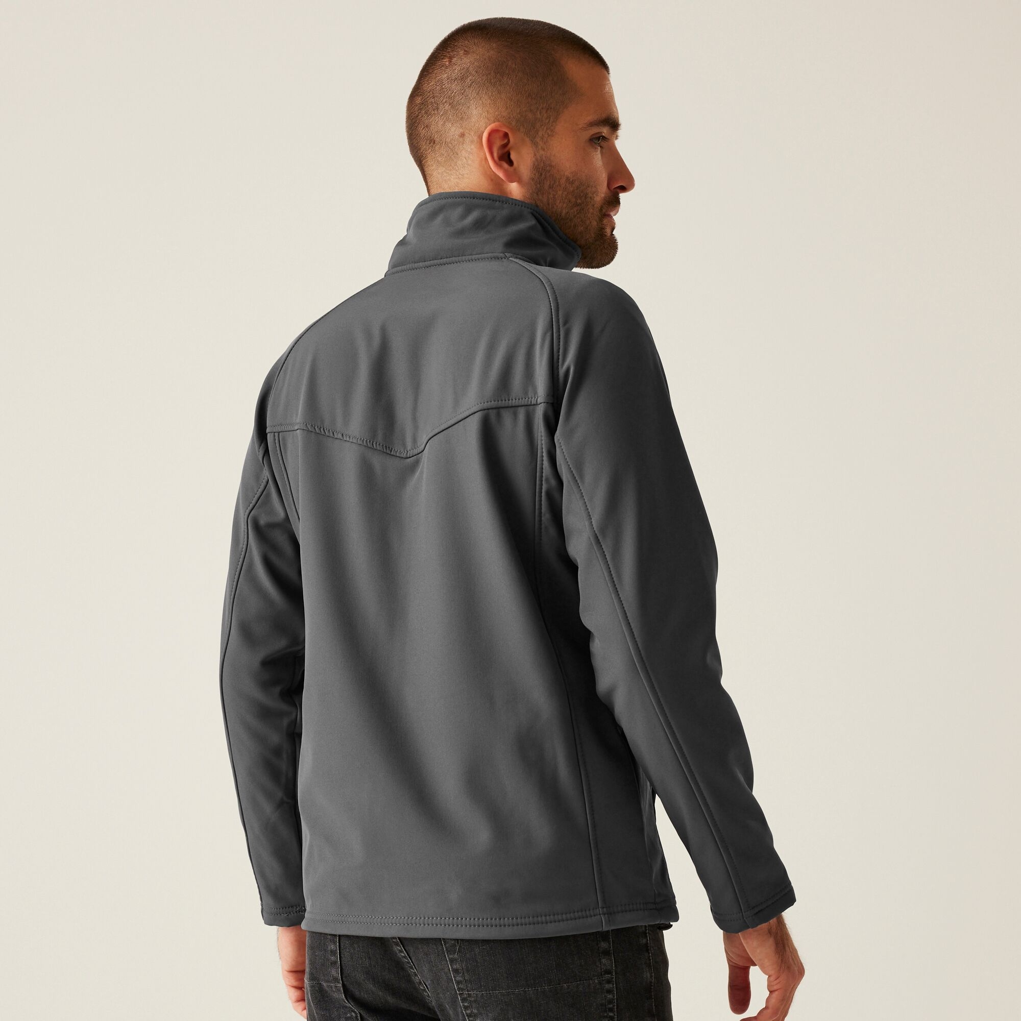 Men's Uproar Softshell Jacket | Seal Grey