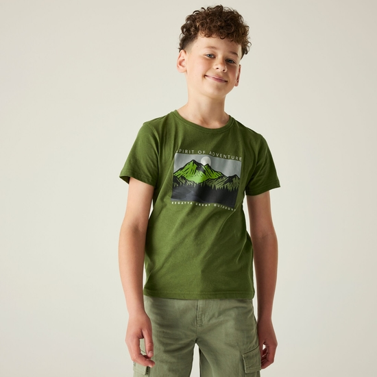 Kids' Bosley VIII T-Shirt | Nephrite Green