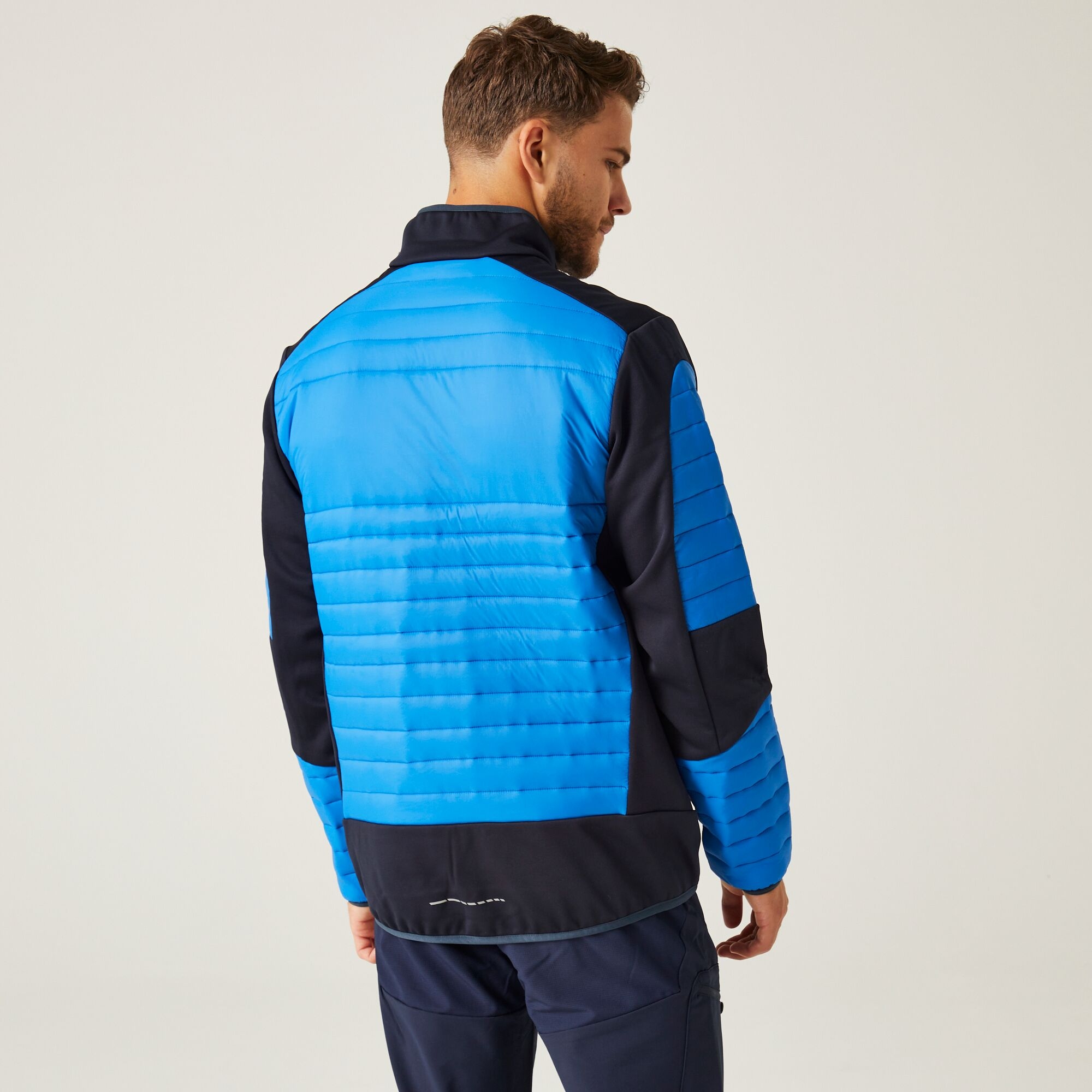 Men's E-Volve Thermal Hybrid Jacket | Strong Blue Navy