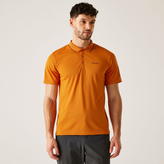 Men's Maverick V Active Polo Shirt | Fox Ash