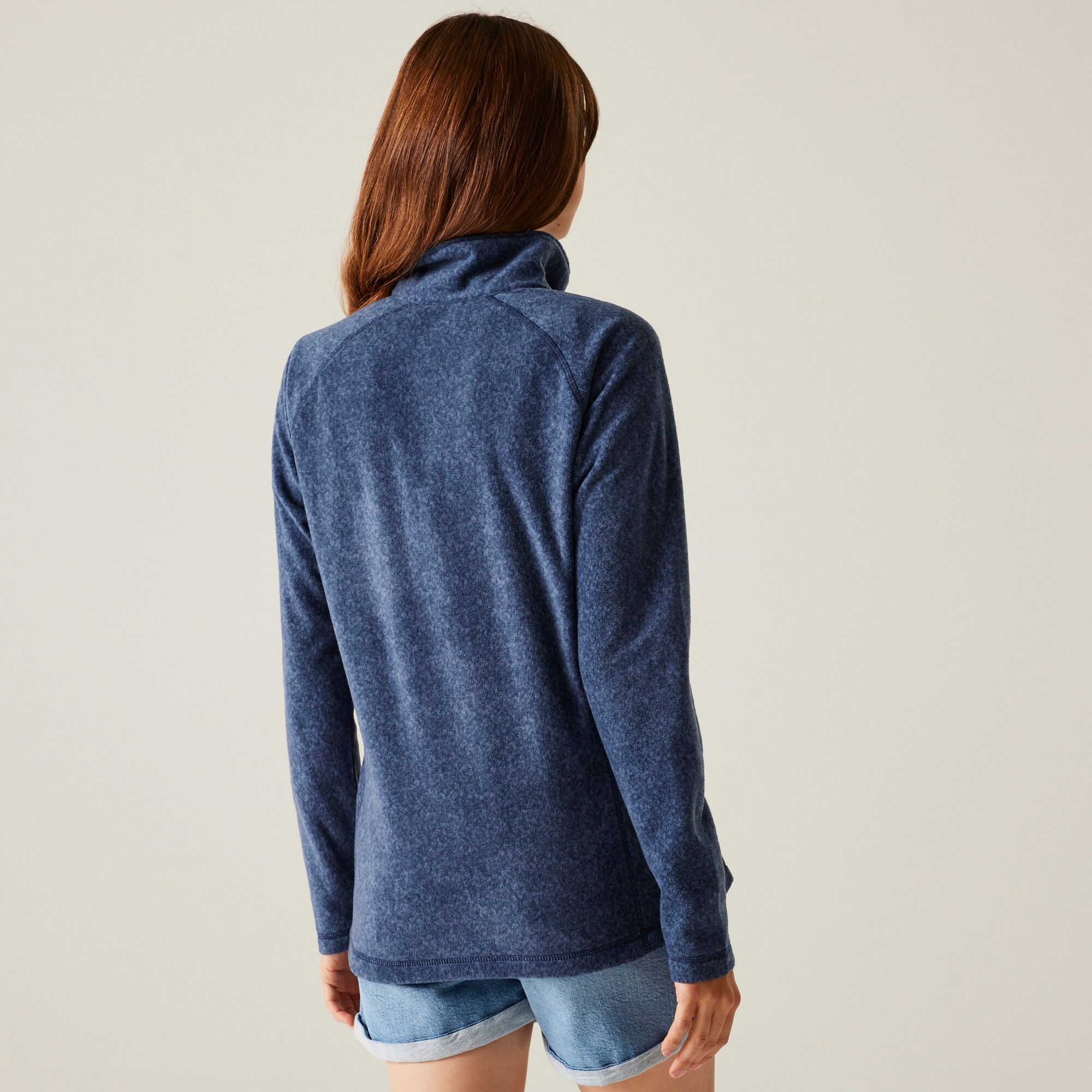 Women's Mayse Full Zip Fleece | Navy Marl