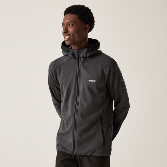 Men's Sarwood Softshell Jacket | Ash Marl Black