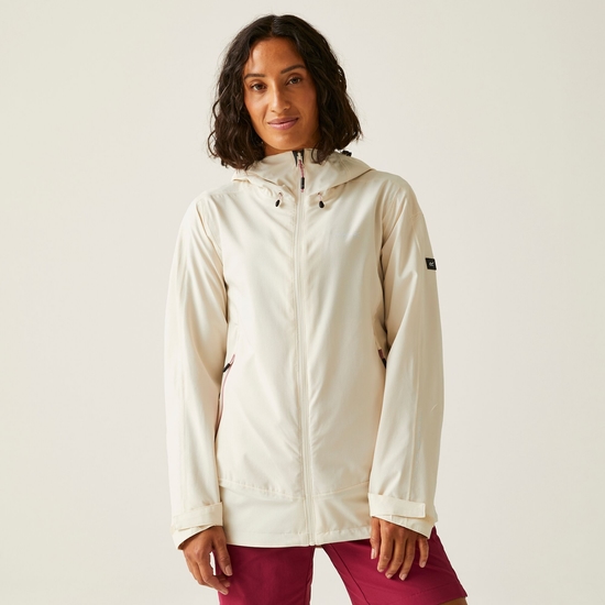 Women's Okara Waterproof Jacket | Light Vanilla Lilas