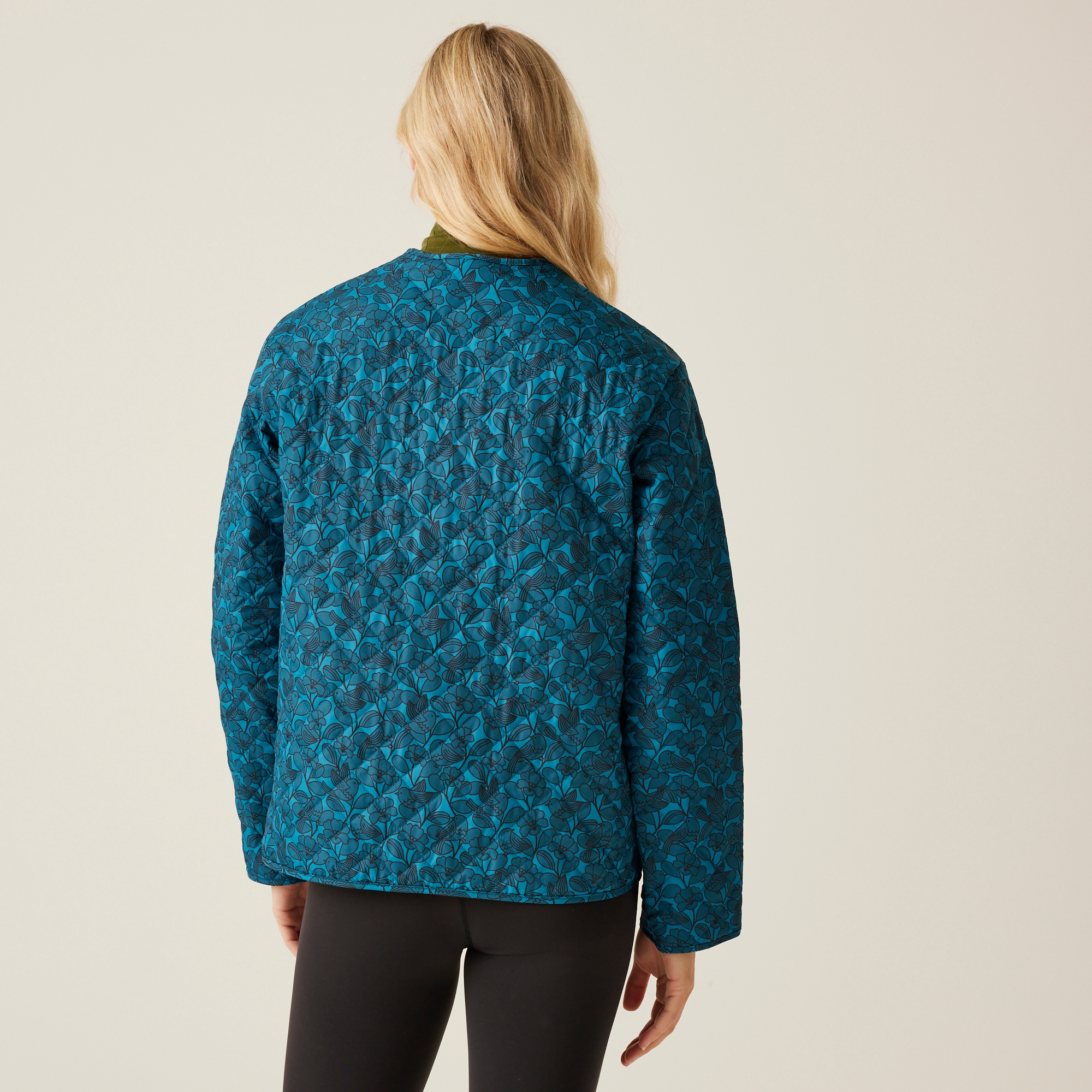 Orla Kiely Quilted Jacket | Birdy Blue