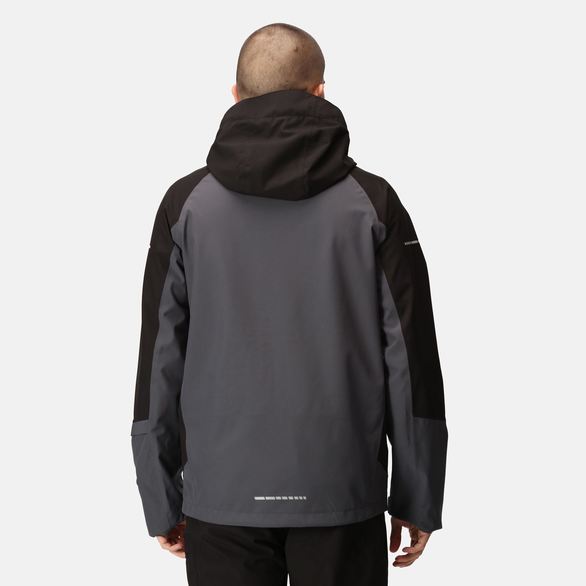 Men's X-Pro Beacon Waterproof Jacket | Seal Grey Black