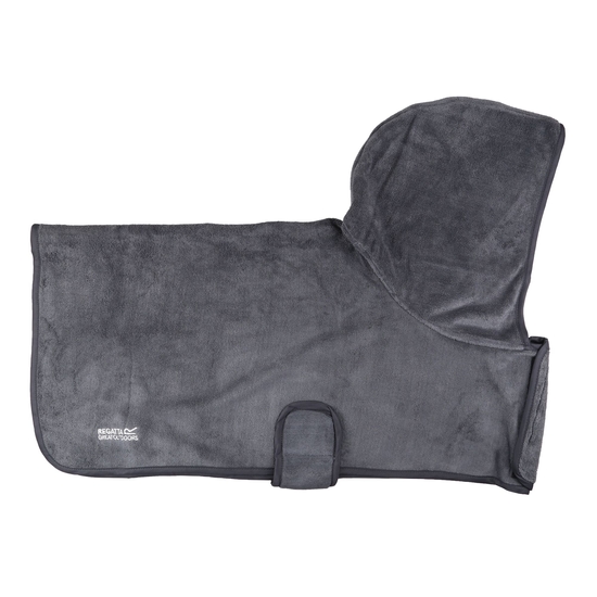 Dog Drying Coat | Ebony