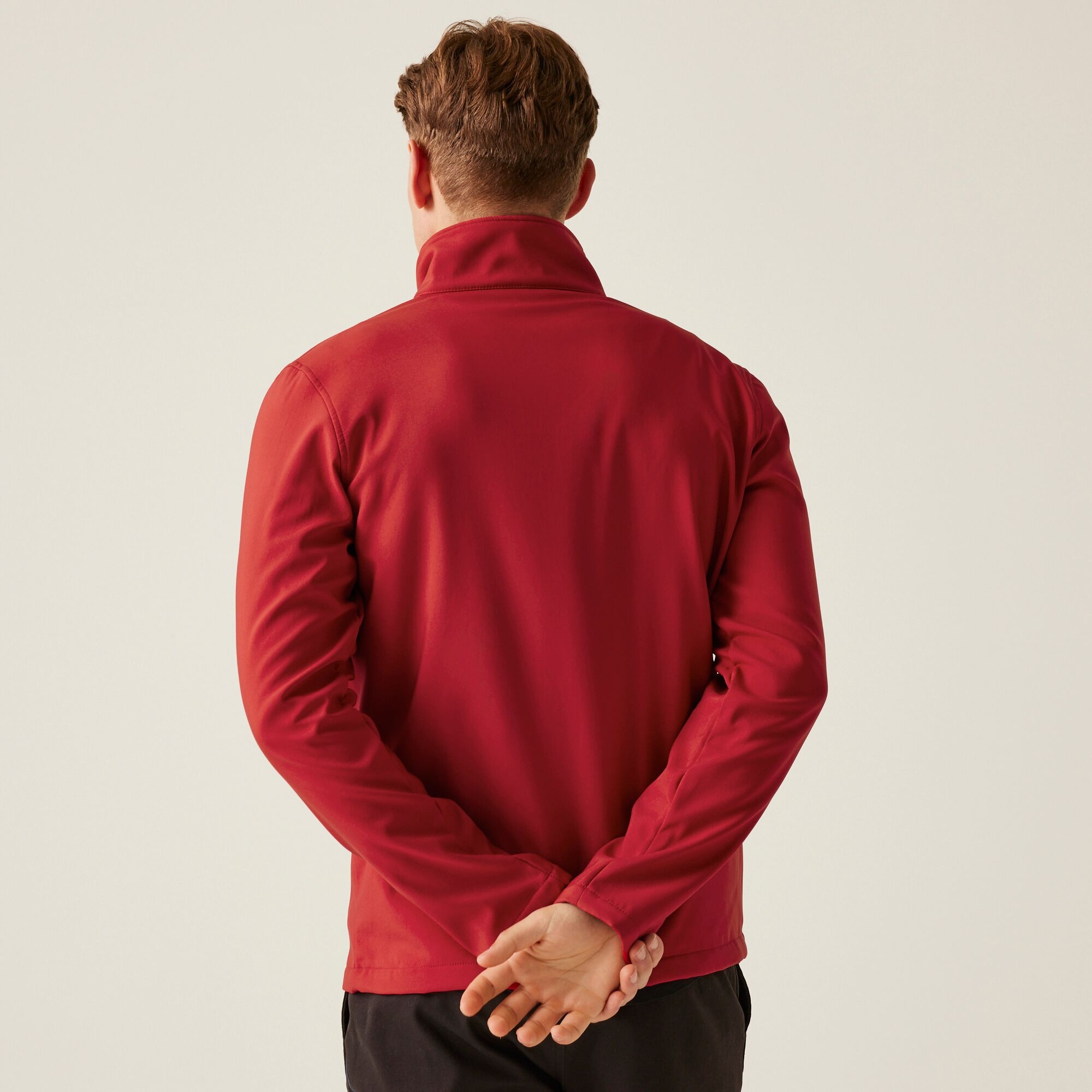 Men's Ablaze Printable Softshell Jacket | Classic Red Black