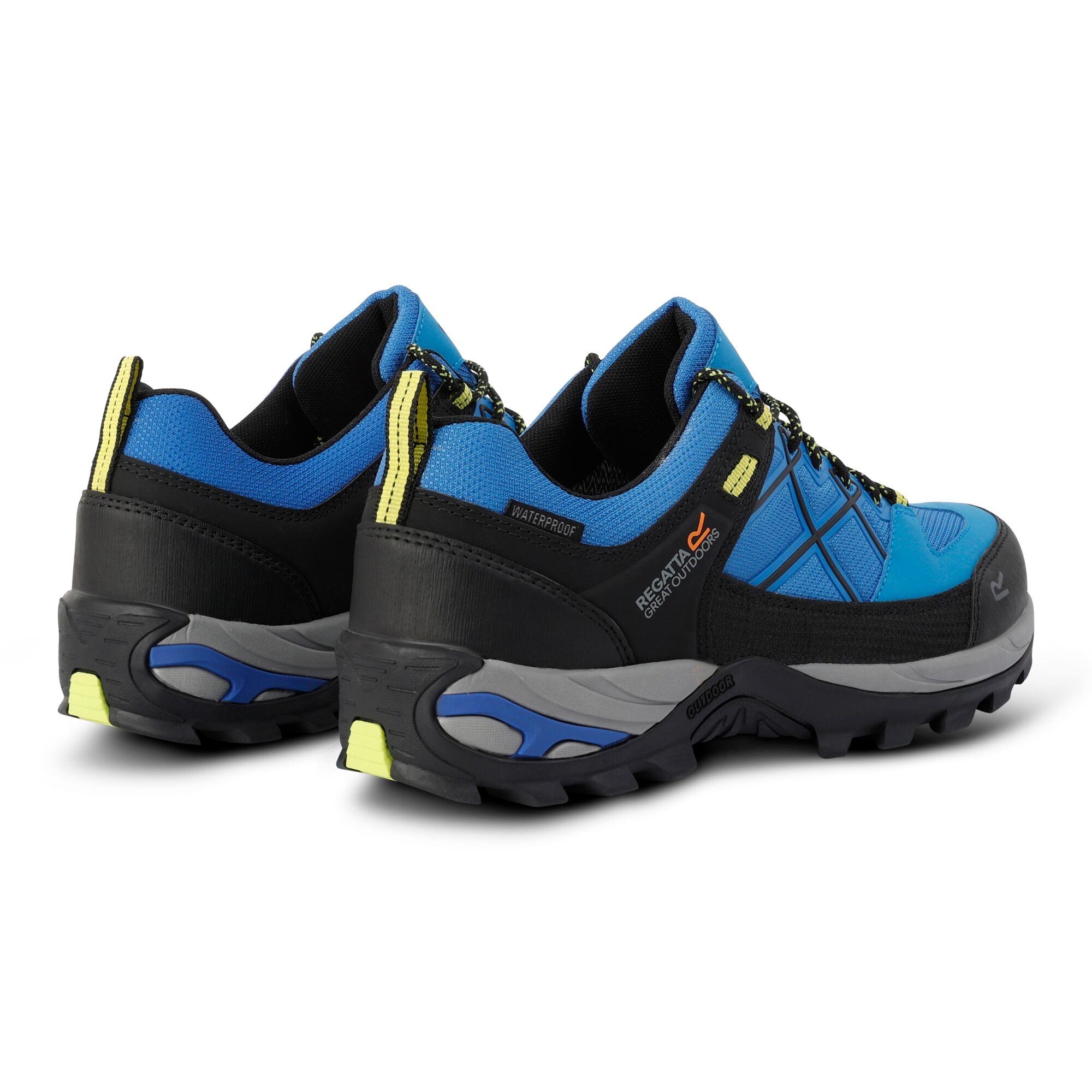 Men's Samaris III Low Walking Shoes | Blue Lime Punch