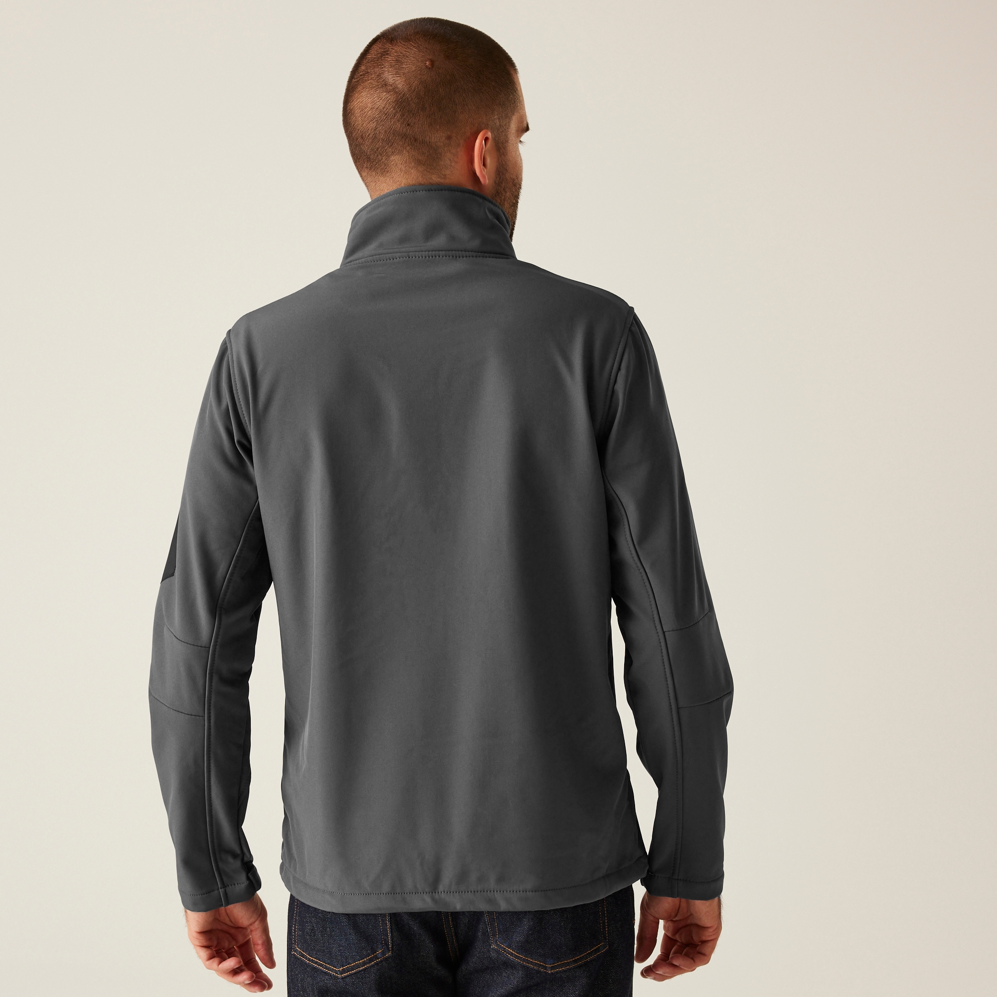 Men's Arcola 3 Layer Membrane Softshell Jacket | Seal Grey Black