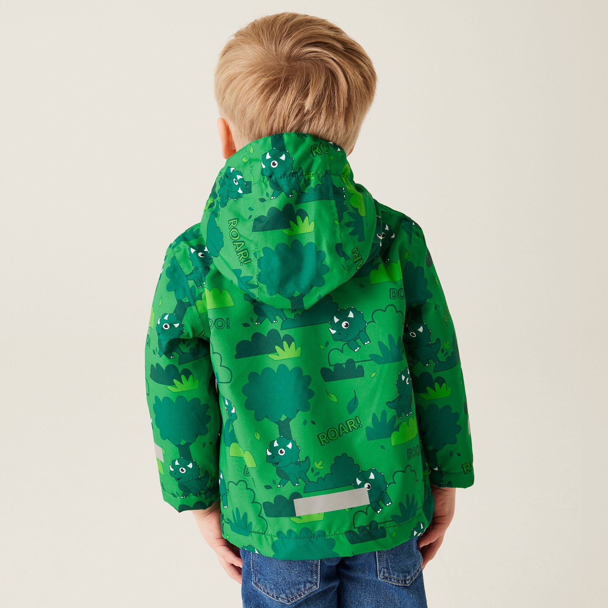 Kids' Animal Rainy Day Jacket | Stompy the Dinosaur Jelly Bean