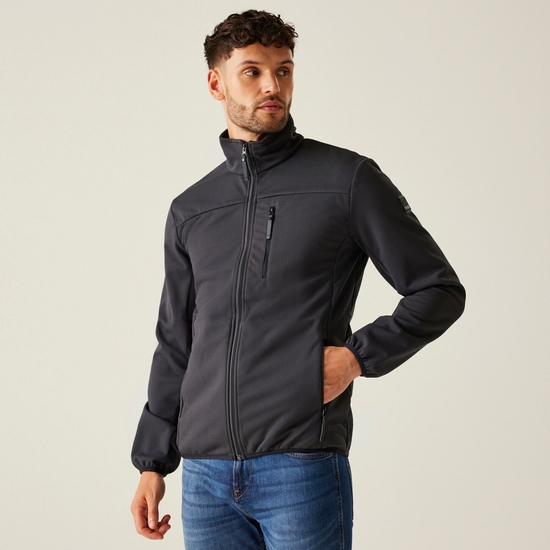 Men's Romain Softshell Jacket | Ash Black