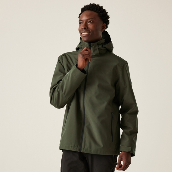 Men's Coriver IX 3-in-1 Jacket | Dark Khaki Black
