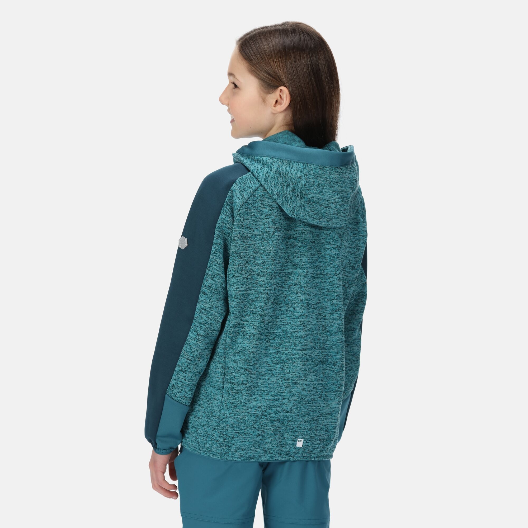 Kids' Dissolver VI Marl Knit Fleece | Pagoda Blue Dragonfly