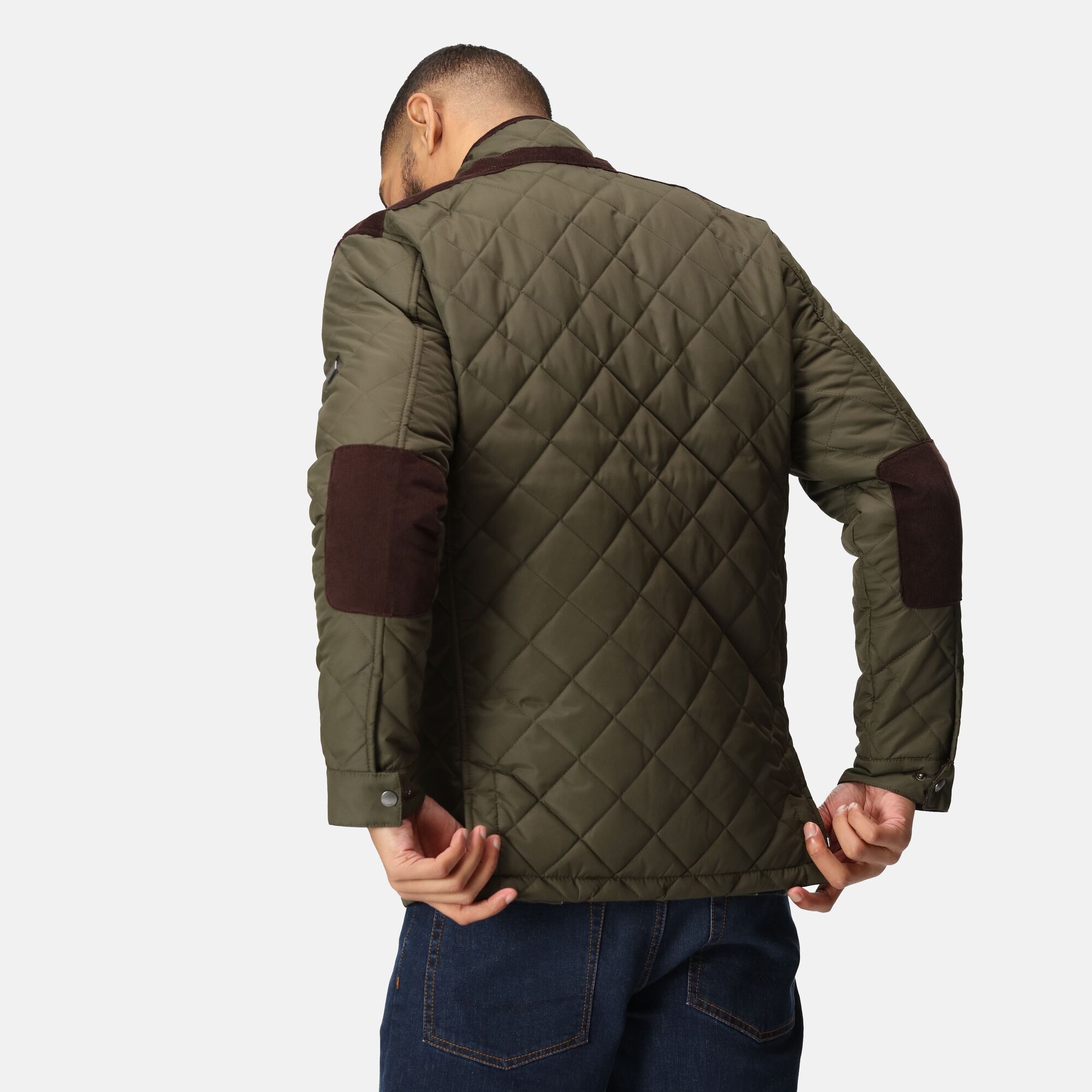 Men's Padbury Quilted Jacket | Dark Khaki