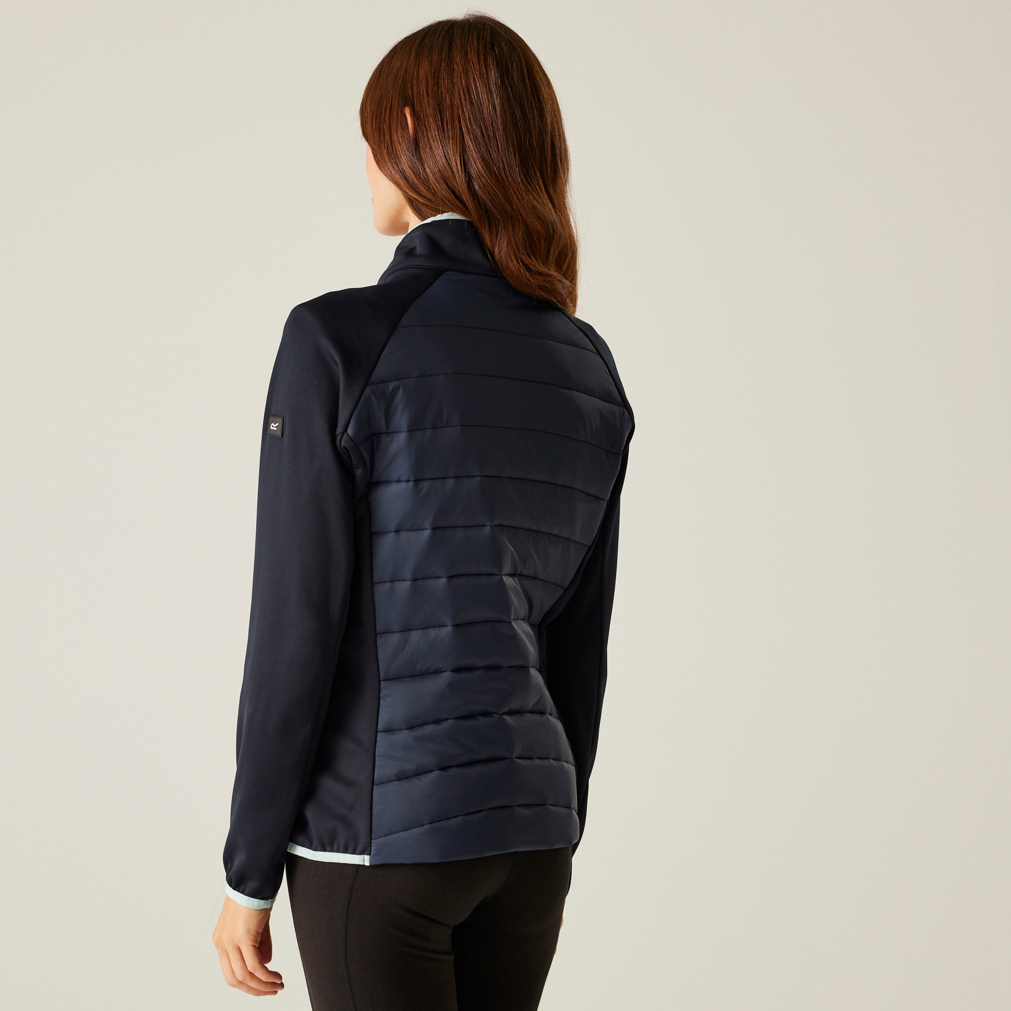 Women's Clumber V Hybrid Jacket | Navy Icy Morn