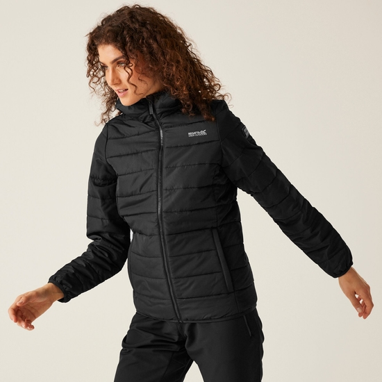 Women's Helfa Insulated Quilted Jacket | Black