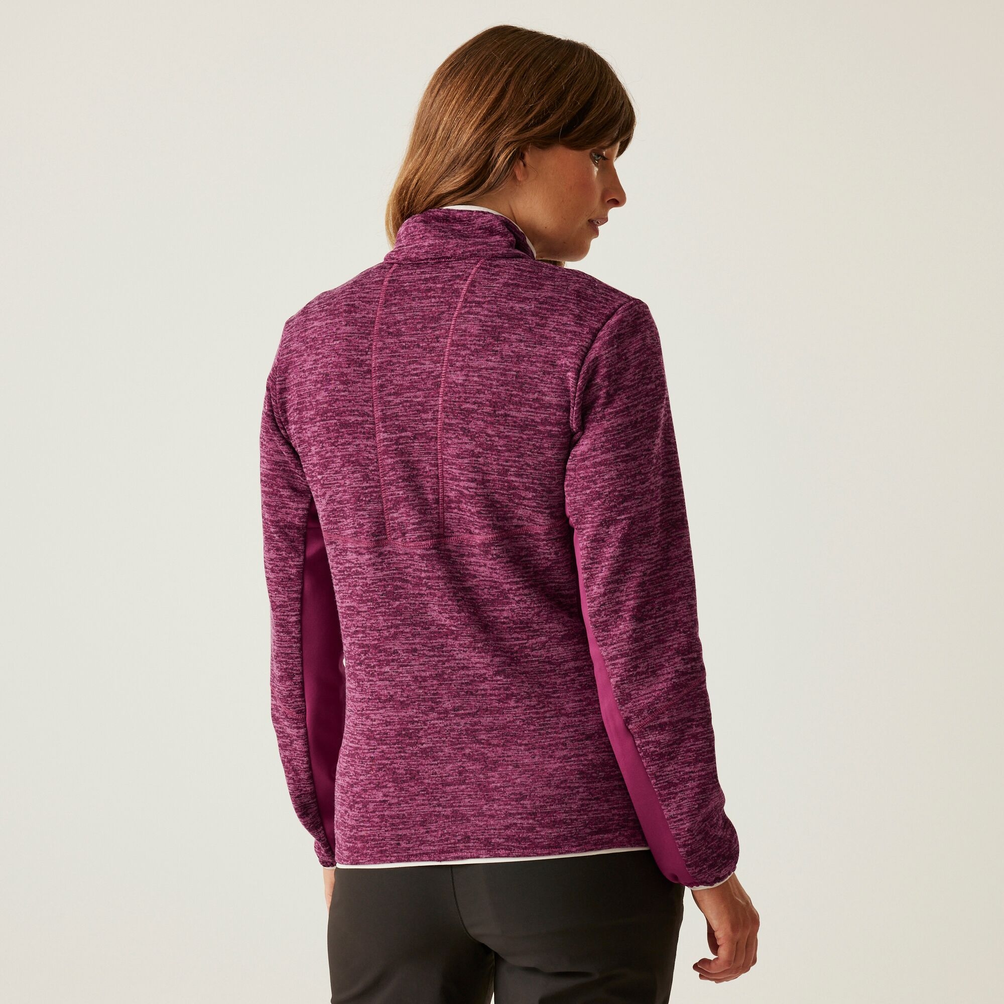 Women's Ralina Full Zip Fleece | Beaujolais Light Vanilla