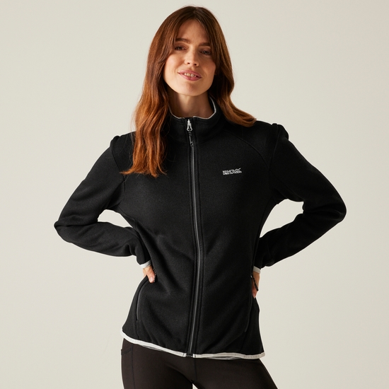 Women's Newhill II Full Zip Fleece | Black Oyster Musroom