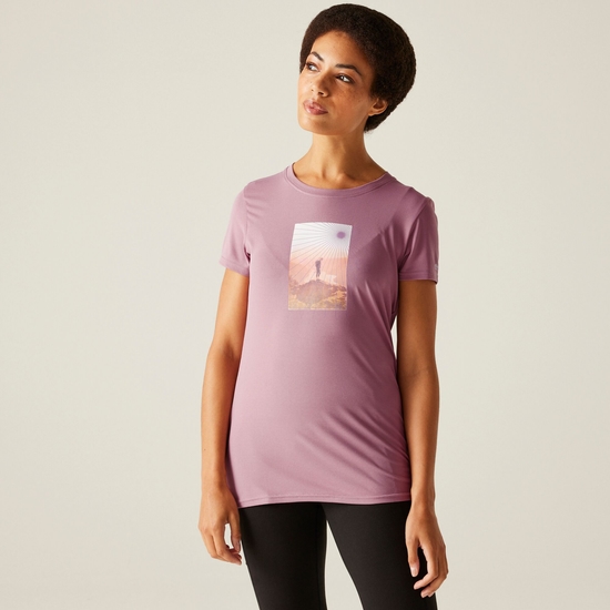 Women's Fingal Stretch T-Shirt | Lilas