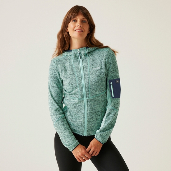 Women's Kemilia Full Zip Fleece | Icy Morn