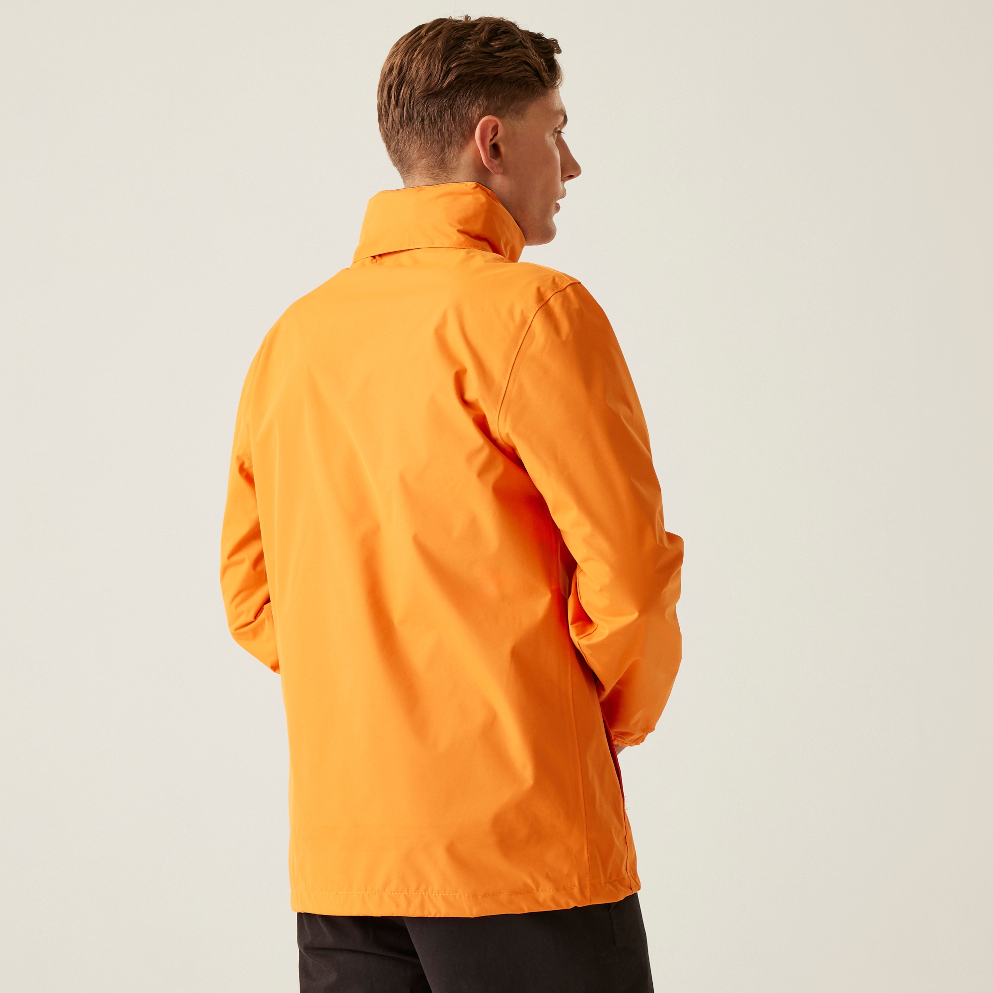 Men's Ardmore Shell Jacket | Sun Orange Seal Grey