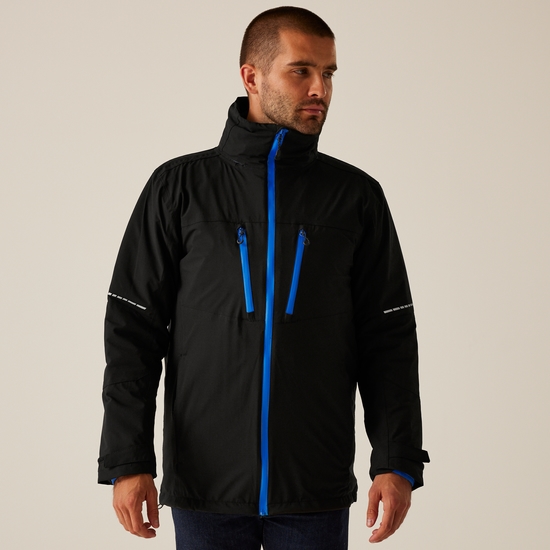 Men's X-Pro Evader III 3 in 1 Waterproof Insulated Jacket | Black Oxford Blue