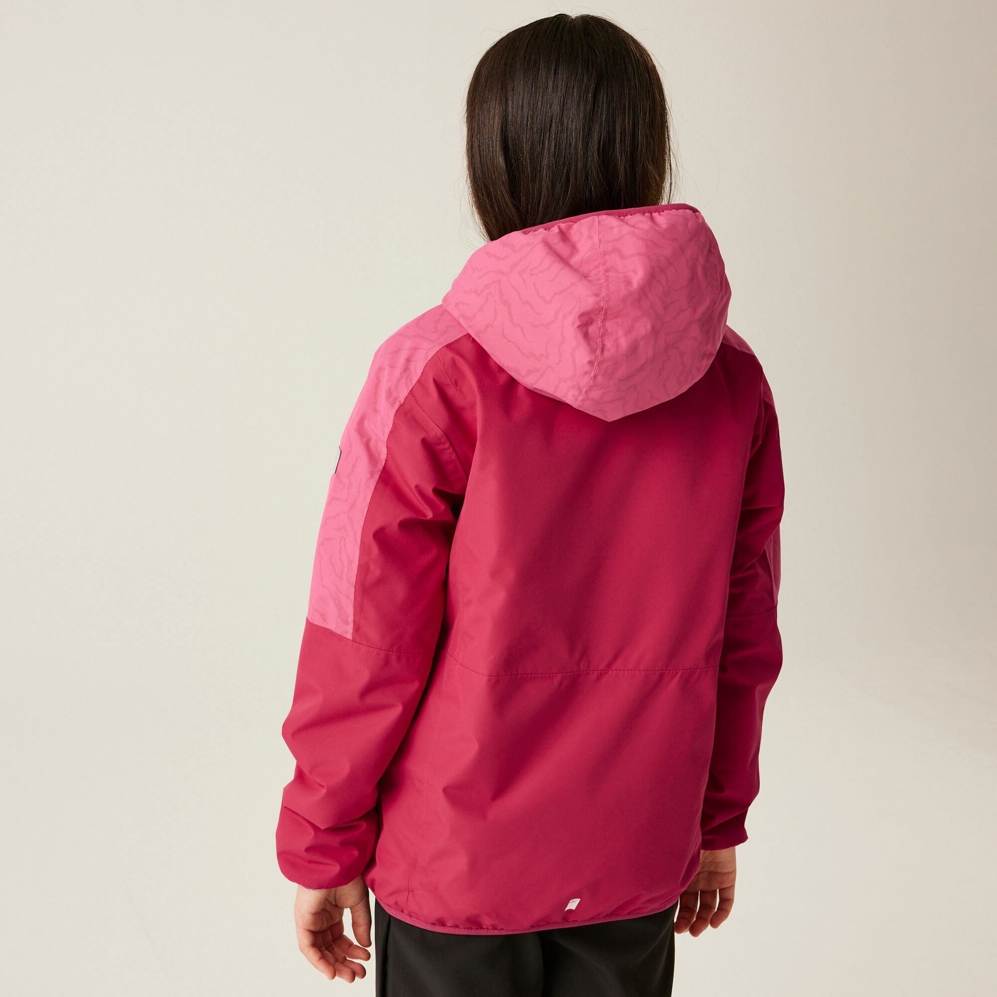 Kids' Volcanics VIII Reflective Jacket | Deep Pink Hot Pink