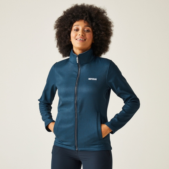 Women's Connie V Softshell Walking Jacket | Navy Marl