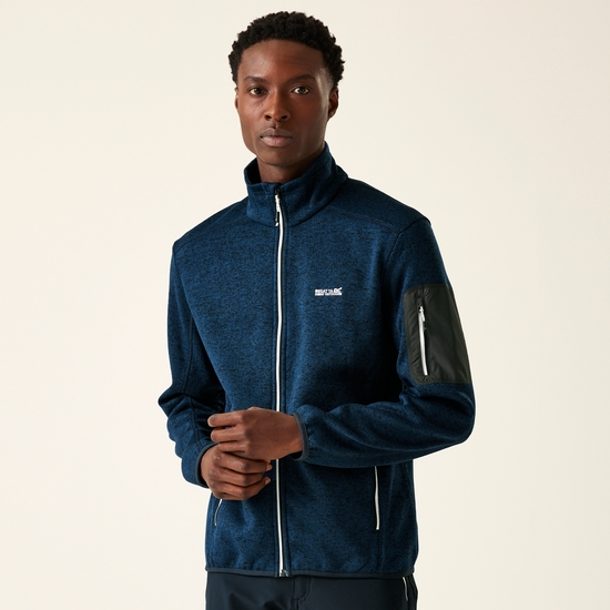 Men's Newhill Full Zip Fleece | Navy