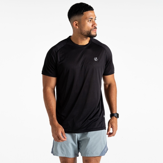 Men's Accelerate Fitness T-Shirt | Black