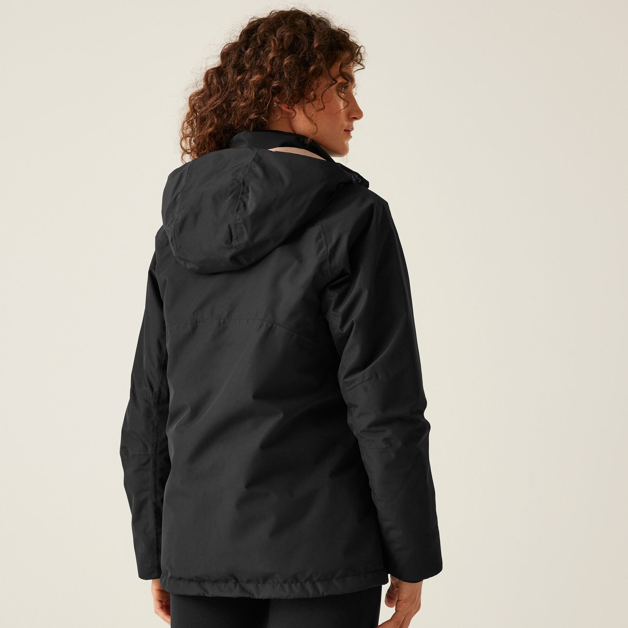 Women's Reeah Waterproof Insulated Jacket | Black Warm Taupe