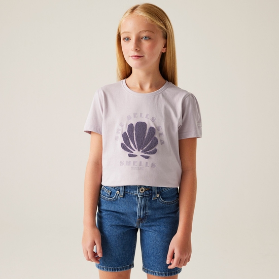 Kids' Bosley VIII T-Shirt | Lilac Thistle