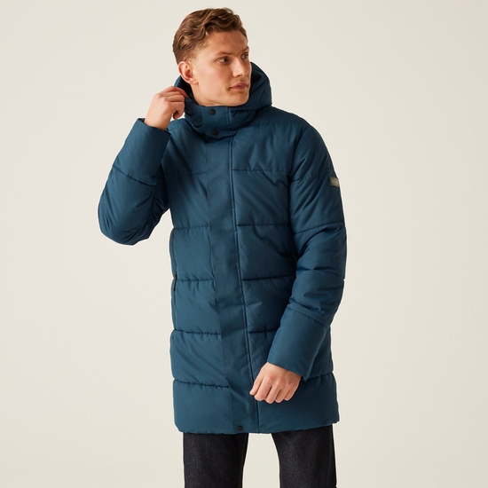 Men's Hayleyn Padded Jacket | Moonlight Denim