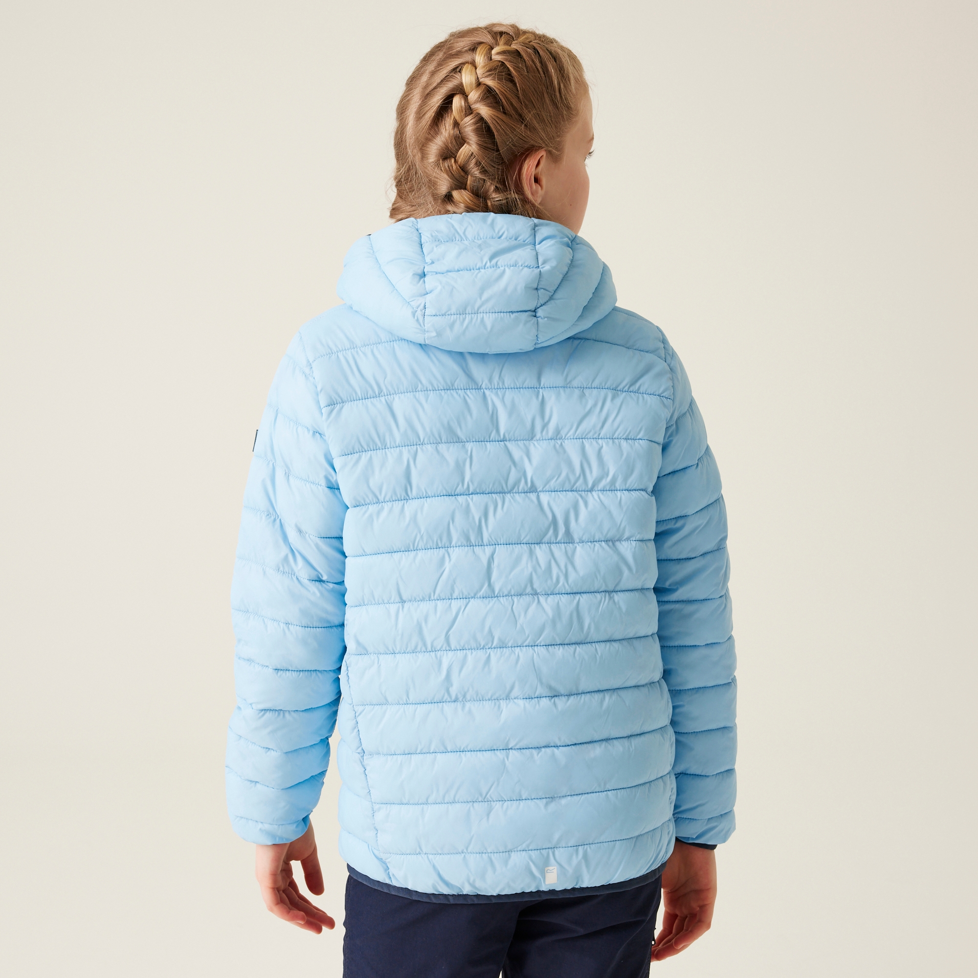 Kids' Hooded Marizion Padded Jacket | Clear Sky Coronet Blue