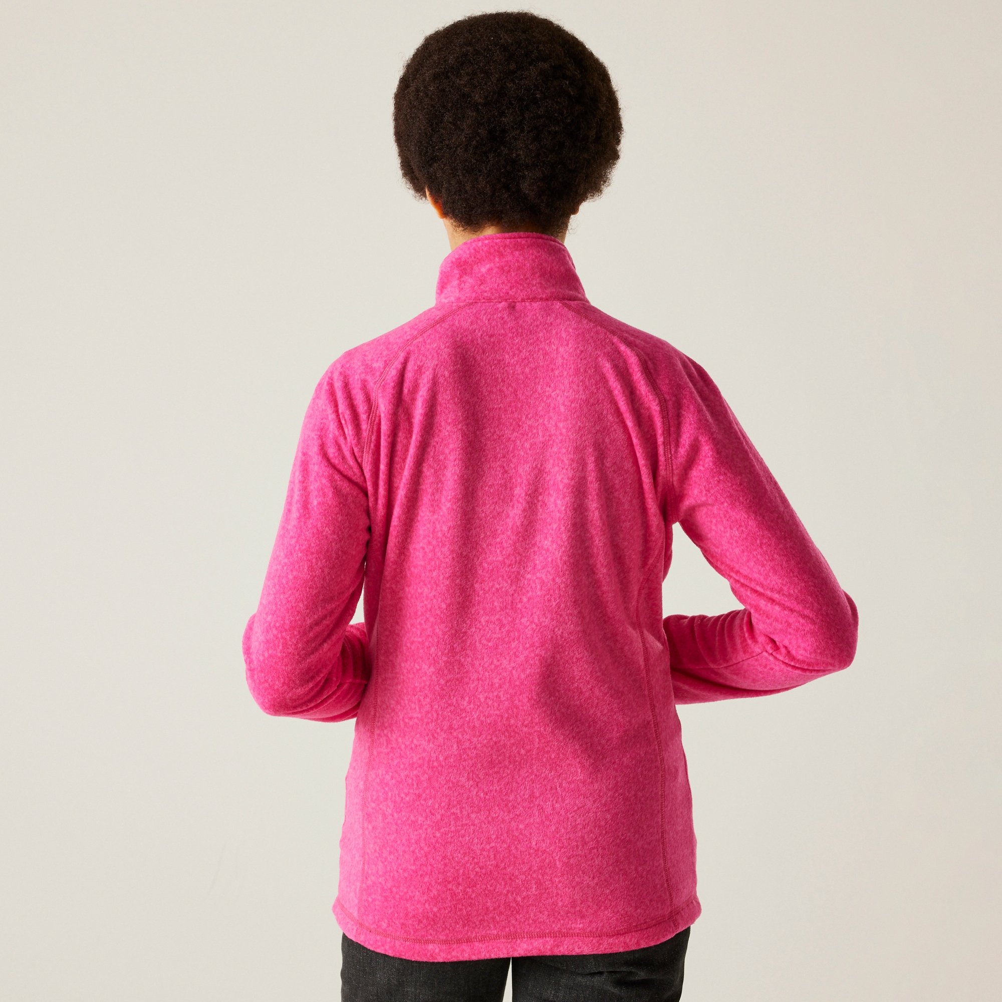 Women's Mayse Full Zip Fleece | Pink Fusion Marl