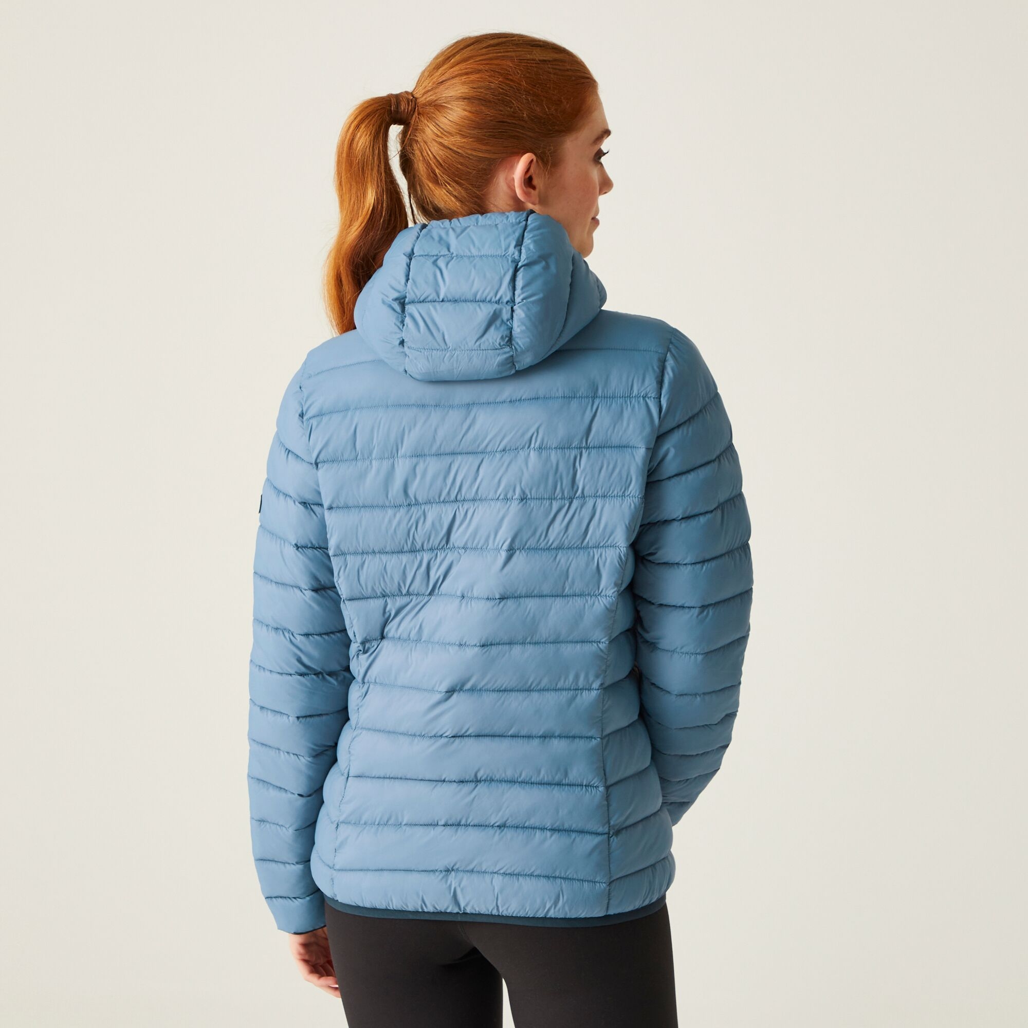 Women's Hooded Marizion Quilted Jacket | Coronet Blue Marshmallow