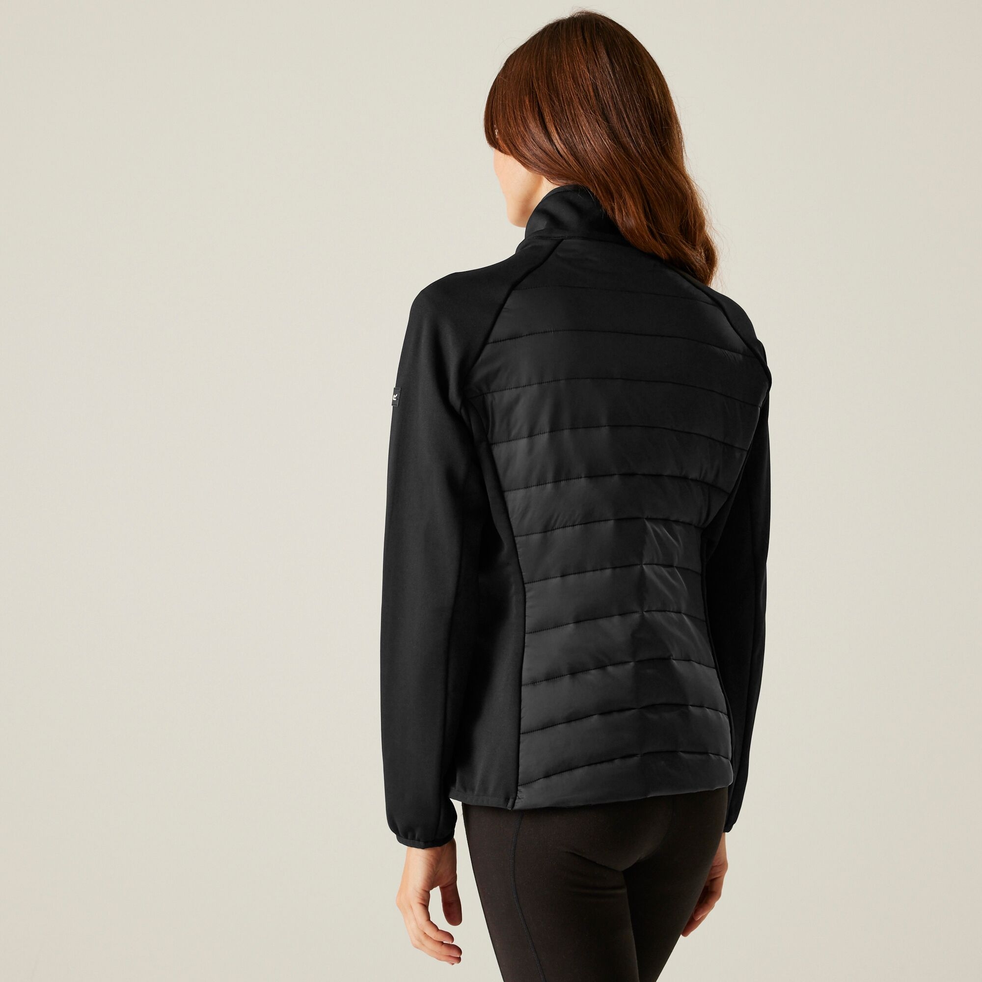 Women's Clumber V Hybrid Jacket | Black