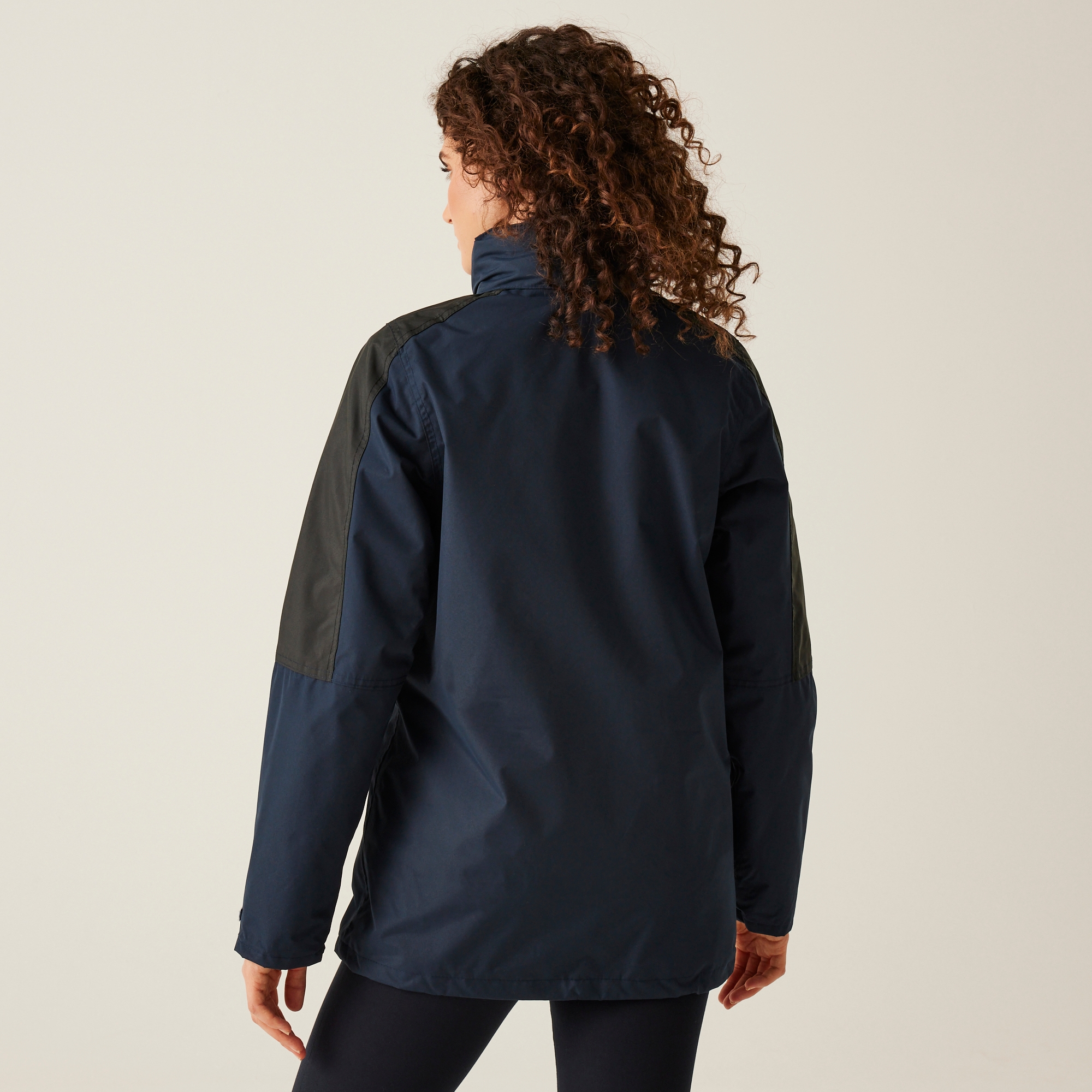 Women's Defender III Waterproof 3 In 1 Jacket | Navy Black