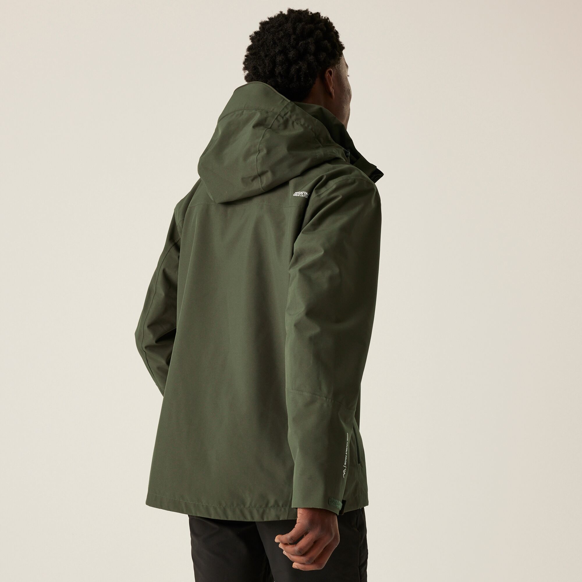 Men's Coriver IX 3-in-1 Jacket | Dark Khaki Black