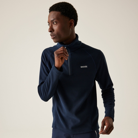 Men's Kenger Half Zip Midweight Fleece | Navy