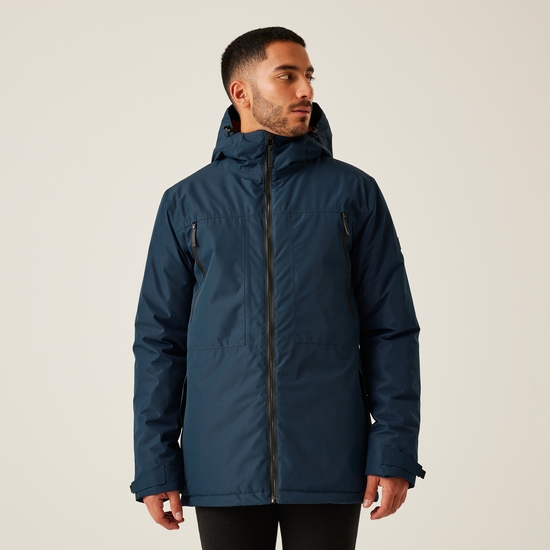 Men's Larrick Waterproof Insulated Jacket | Navy Fox