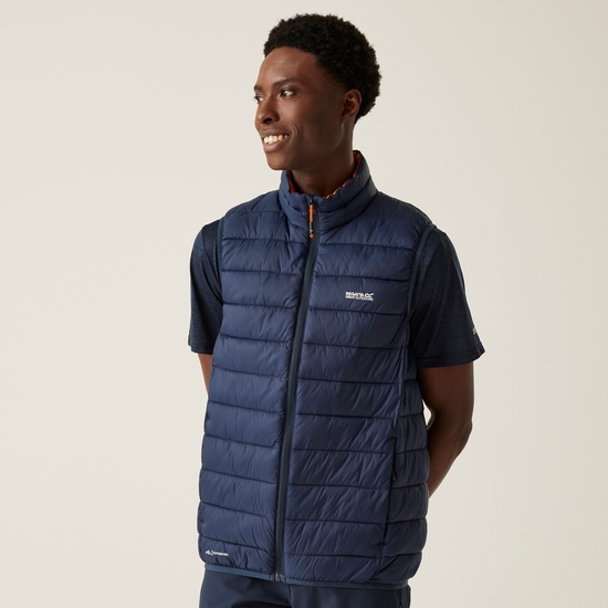 Men's Marizion Padded Gilet | Navy Fox