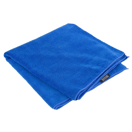 Compact Extra Large Travel Towel | Oxford Blue