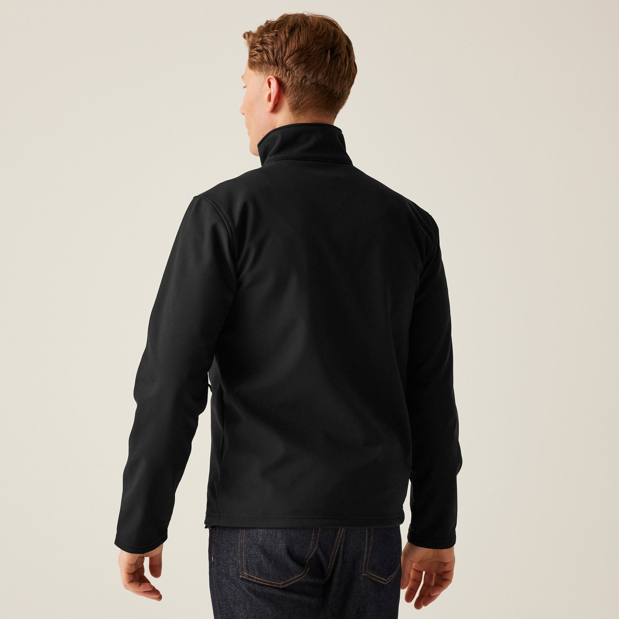 Men's Octagon II Printable 3 Layer Membrane Softshell Jacket | Black