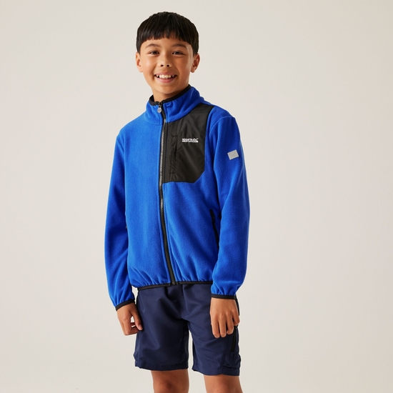 Kids' Frankie Full Zip Fleece | Olympian Blue